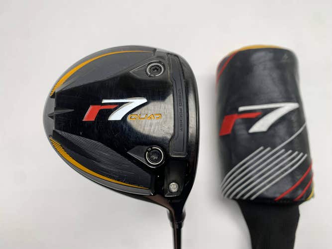 TaylorMade R7 Quad Mini Driver 11.5* Fujikura Speeder 6S Stiff RH HC