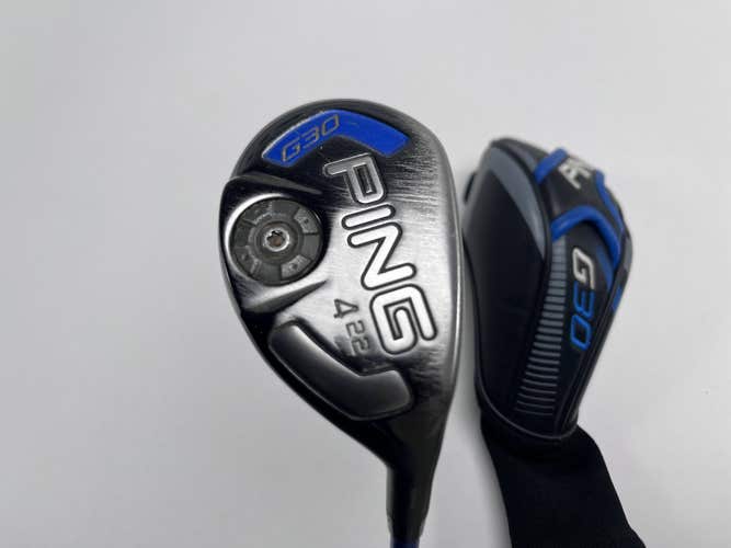 Ping G30 4 Hybrid 22* TFC 419 Stiff Graphite Mens RH HC