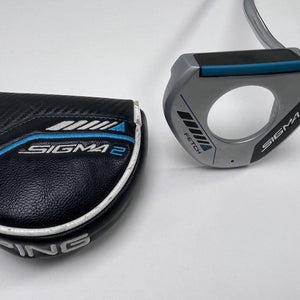 Ping Sigma 2 Fetch Putter 34" Black Dot Mens RH HC - Adjustable Length