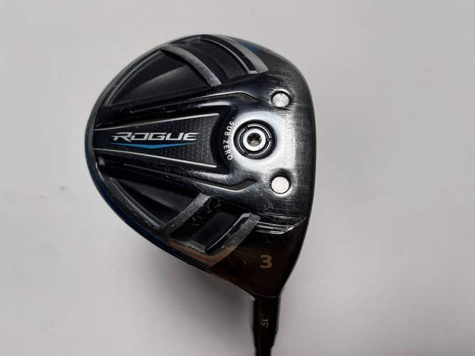 Callaway Rogue Sub Zero 3 Fairway 15* Project X HZRDUS Yellow 6.0 76g Stiff RH