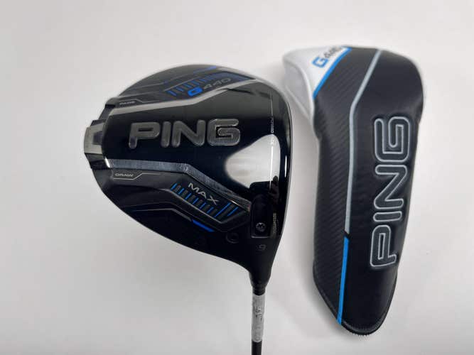 Ping G440 MAX Driver 9* Alta CB 50g Regular Graphite Mens RH HC