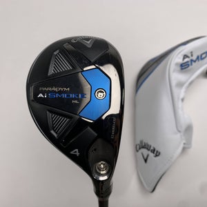 Callaway Paradym Ai Smoke HL 4 Hybrid 21* Cypher Sixty 5.5 60g Regular RH HC