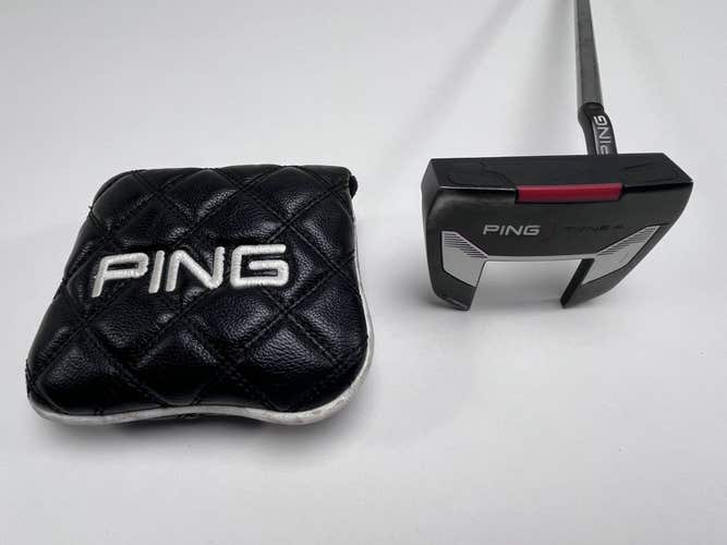 Ping Tyne 4 2021 Putter 35" SuperStroke Tour 3.0 Black Dot Mens RH HC