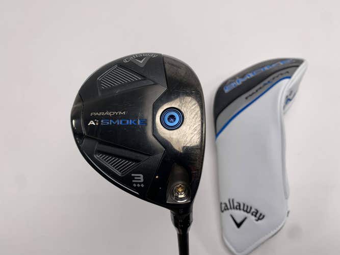 Callaway Paradym Ai Smoke TD 3 Fairway Wood 15* Tensei Blue AV Xlink Stiff RH HC