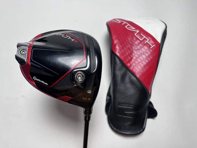 TaylorMade Stealth 2 Driver 10.5* HZRDUS 6.0 Gen 4 Dual Torsional Stiff RH HC