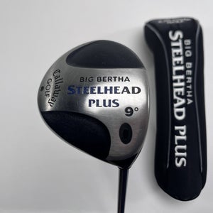 Callaway Steelhead Plus Driver 9* Firm Graphite Mens RH HC