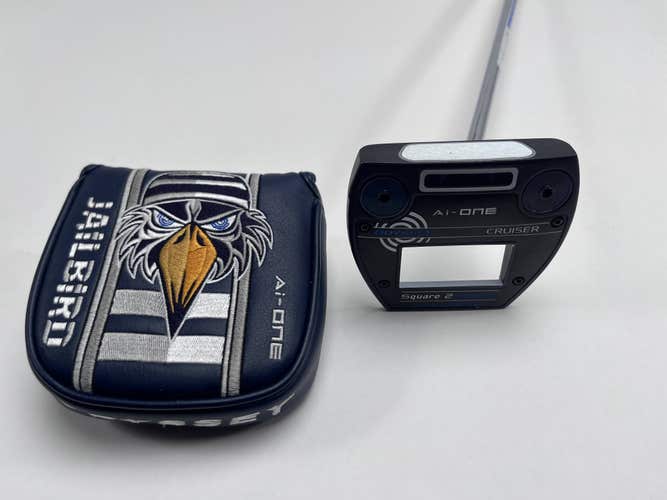 Odyssey Ai-One Square 2 Square Cruiser Jailbird Putter 38" Mens RH HC