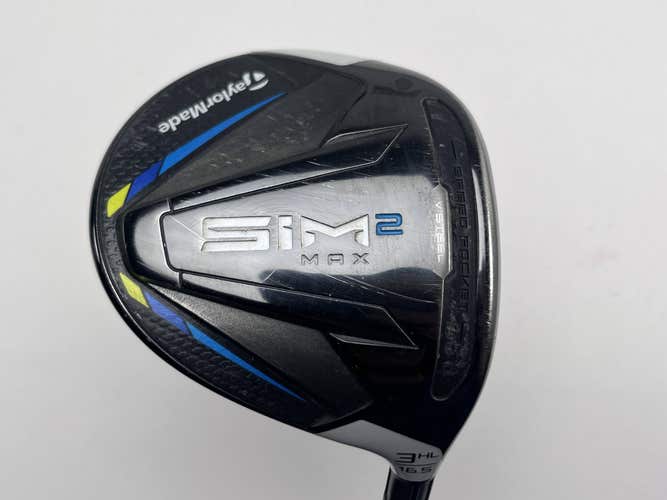 TaylorMade SIM2 MAX 3HL Fairway Wood 16.5* Fujikura Ventus Blue 6-S Stiff RH