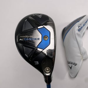 Callaway Paradym Ai Smoke 3 Hybrid 18* VA Composites Slay Three 85g Stiff RH HC