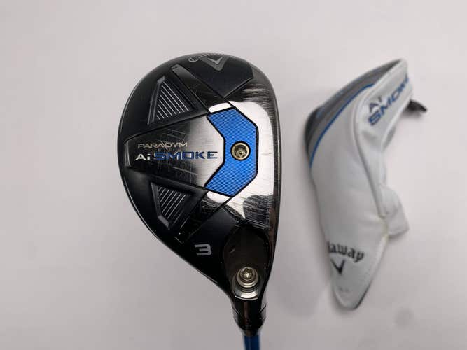 Callaway Paradym Ai Smoke 3 Hybrid 18* VA Composites Slay Three 85g Stiff RH HC