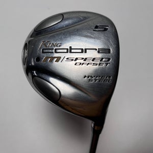 Cobra M Speed Offset 5 Fairway Wood 18* Bassara M Speed Tuned 45g Ladies RH