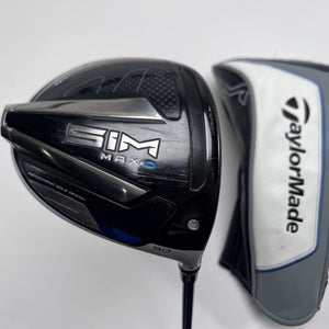 TaylorMade SIM MAX-D Driver 9* EvenFlow Riptide CB 5.5 50g Regular RH HC