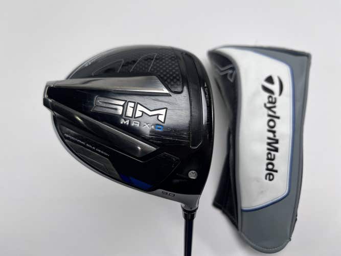 TaylorMade SIM MAX-D Driver 9* EvenFlow Riptide CB 5.5 50g Regular RH HC