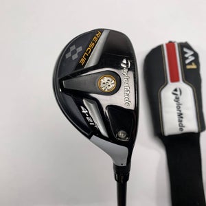 TaylorMade Rescue 11 4 Hybrid 21* Aldila RIP 65g Stiff Graphite Mens RH HC