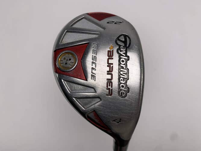 TaylorMade Burner Rescue 4 Hybrid 22* REAX SuperFast 65g Senior RH