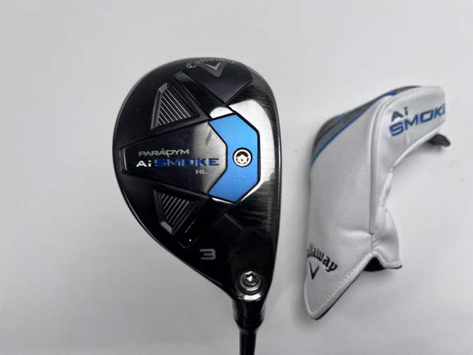 Callaway Paradym Ai Smoke HL 3 Hybrid 18* Cypher Sixty 5.5 60g Regular RH HC