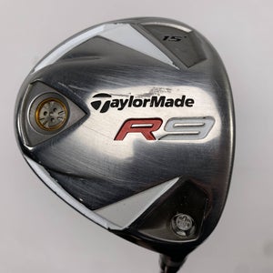 TaylorMade R9 3 Fairway Wood 15* Aldila Voodoo SNV6 TP Stiff Graphite Mens RH