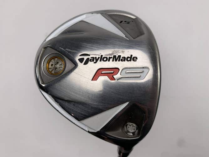 TaylorMade R9 3 Fairway Wood 15* Aldila Voodoo SNV6 TP Stiff Graphite Mens RH