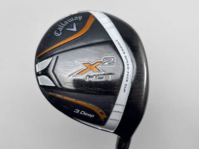 Callaway X2 Hot Deep 3 Pro Fairway Wood 14.5* Accra AC75 M4 Stiff RH