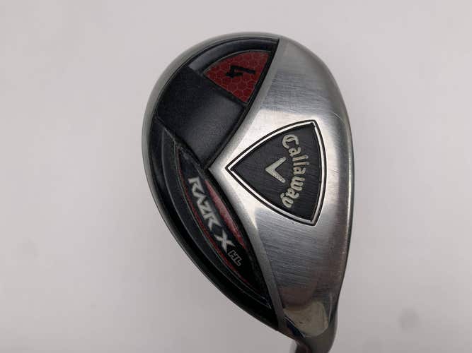 Callaway Razr X HL 4 Hybrid 24* 65g Regular Graphite Mens RH