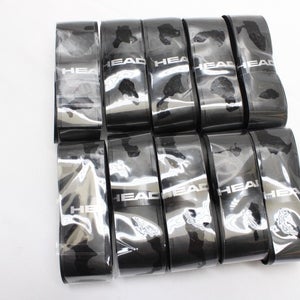 DEALER 10 PACK: HEAD HYDROSORB PRO (BLACK) TENNIS REPLACEMENT GRIP. #285303