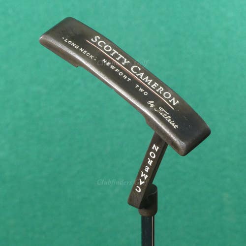 Scotty Cameron Teryllium Newport Two Long Neck TeI3 35" Putter & HC *READ*
