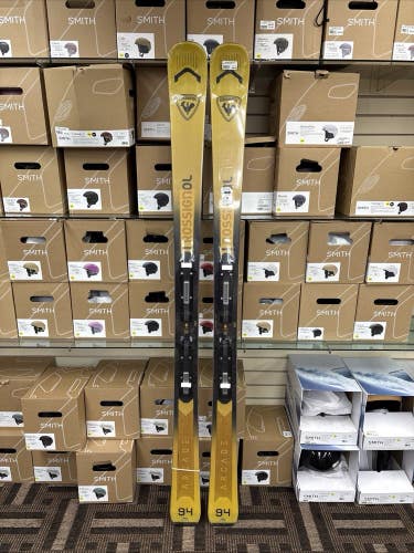 NEW!! 2026 Rossignol Arcade 94 186 cm All Mountain Skis W/ LOOK SPX 12 BINDINGS!