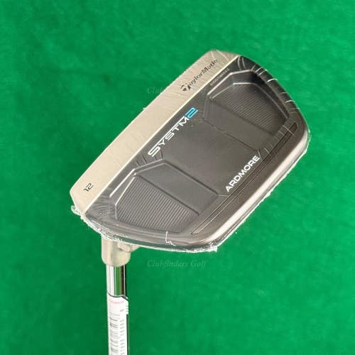 NEW LH TaylorMade 2026 SYSTM2 ARDMORE 12 35" Plumber's-Neck Putter KBS w/ HC
