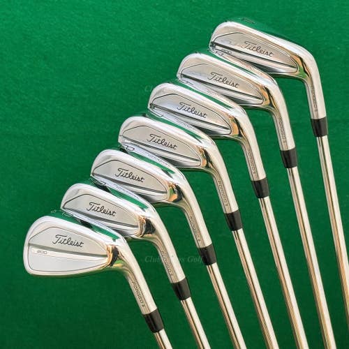 Titleist T200 Forged 2023 4-PW Iron Set NS Pro Modus 3 Tour 105 Steel Stiff