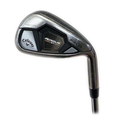 Callaway Rogue ST Max OS Single 9 Iron Steel True Temper Elevate MPH 85 Regular