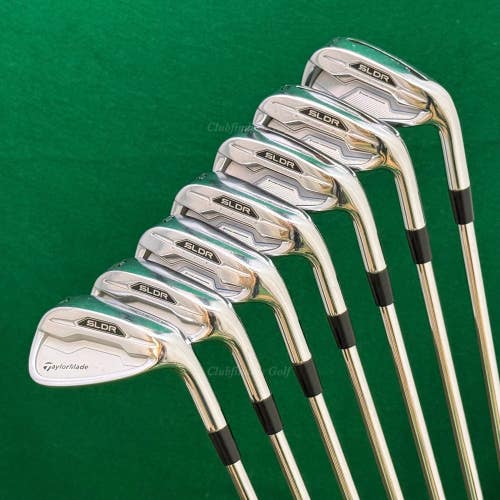 TaylorMade SLDR 5-AW Iron Set KBS Tour C-Taper 90 Steel Regular
