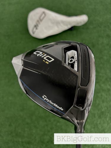 Taylormade Qi10 LS 8.0 Driver w Headcover / Extra Stiff