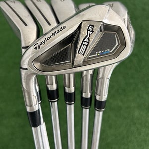 LH Taylormade Sim 2 Max OS Iron Set 6-A / NS Pro 95 Regular +1/2