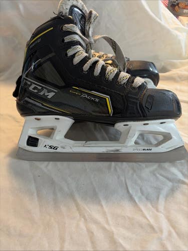 Senior Size 6 CCM SUPER TACKS 9370 Ice Hockey Goalie Ice Skates