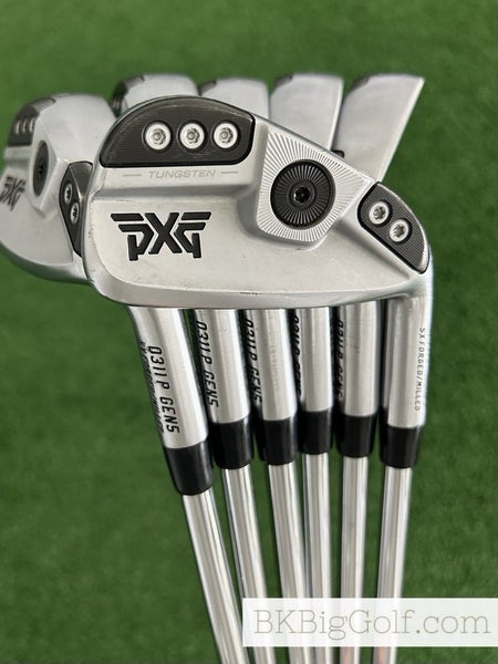 PXG 0311 P GEN5 Forged Iron Set 6-G / True Temper Elevate 95 Regular