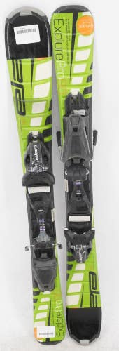 Elan Explore Pro U - Flex Kids Skis with Bindings - 90 cm Used