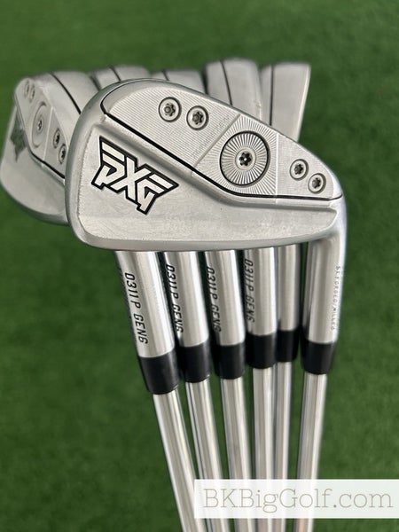 PXG 0311 P GEN6 Double Chrome Forged Iron Set 5-W / KBS $-Taper Lite Stiff