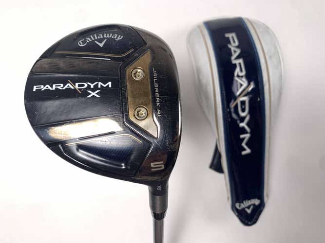 Callaway Paradym X 5 Fairway Wood 18* Aldila Ascent 40g Senior RH HC