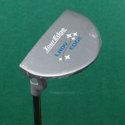 NEW LH Lady Tour Edge Lady Edge Double-Bend 33" Mallet Putter Golf Club