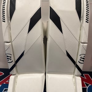 32" +1.5” 2024 Warrior Ritual G7 Pro Goalie Senior Leg Pads (New) White/Black