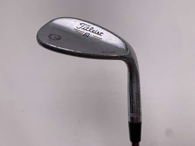 Titleist Vokey SM5 Tour Chrome Lob Wedge LW 60* 4 Bounce Wedge Steel Mens RH