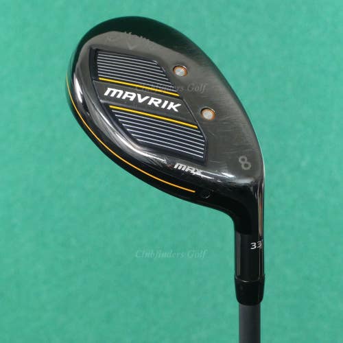 Callaway Mavrik Max 33 Hybrid 8 Iron Catalyst 55 5.0 Graphite Seniors w/ HC