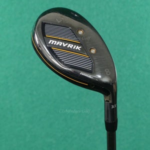 Callaway Mavrik Max 33 Hybrid 8 Iron Recoil ESX 460 F2 Graphite Seniors w/ HC