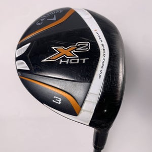 Callaway X2 Hot 3 Fairway Wood 15* AeroTech Powercoil 50 Ladies RH