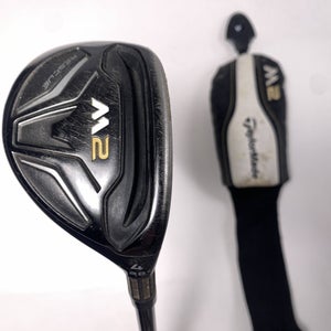 TaylorMade M2 4 Hybrid 22* REAX 65g Regular Graphite Mens RH HC Midsize Grip