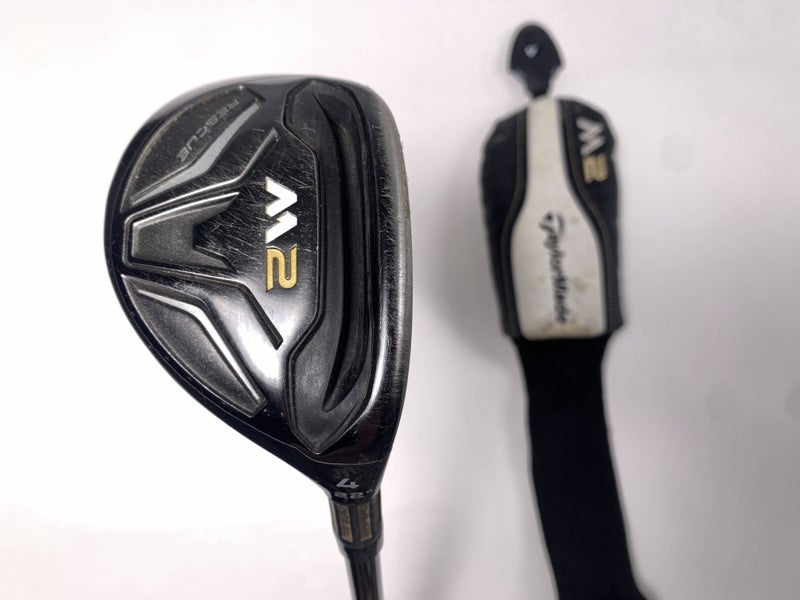 TaylorMade M2 4 Hybrid 22* REAX 65g Regular Graphite Mens RH HC Midsize Grip