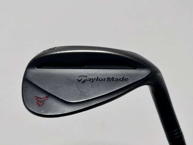 TaylorMade Milled Grind 2 Black Wedge 58* 8 Bounce LB Wedge Steel Mens RH