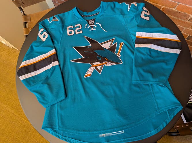 San Jose Sharks Game Issued Jersey