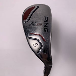 Ping K15 5 Hybrid 25* 1.5* Flat TFC 149 H Regular Graphite Mens RH