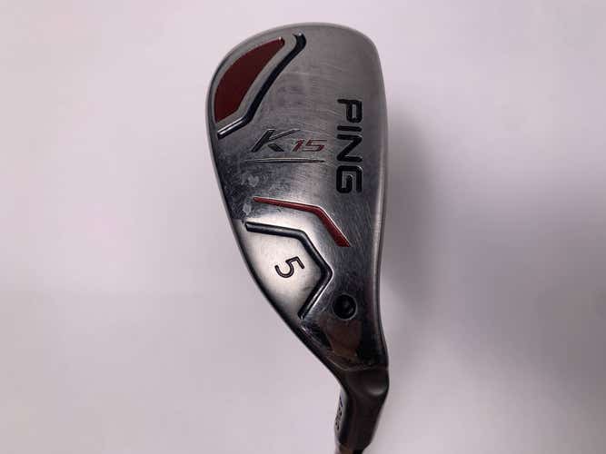 Ping K15 5 Hybrid 25* 1.5* Flat TFC 149 H Regular Graphite Mens RH